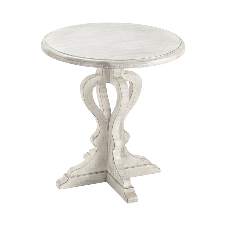 Ophelia & Co. Elrosa 26'' Tall Pedestal End Table Wayfair